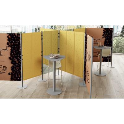 Tavolo alto STRING SNACK TABLE in metallo 