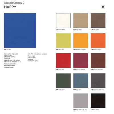 Rivestimento sedile in Ecopelle Happy: tutti i colori sono disponibili, chiamaci 