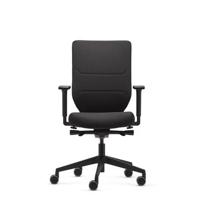 poltrona ergonomica sync2 comfort con leva laterale per regolazione syncron